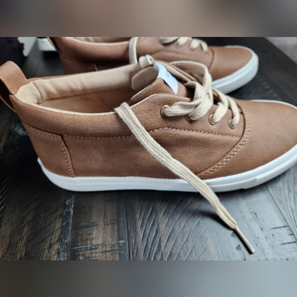 TOMS Boy's Alpargata Fenix Mic(Little Kid/Big Kid)_ Toffee 4 Big Kid M